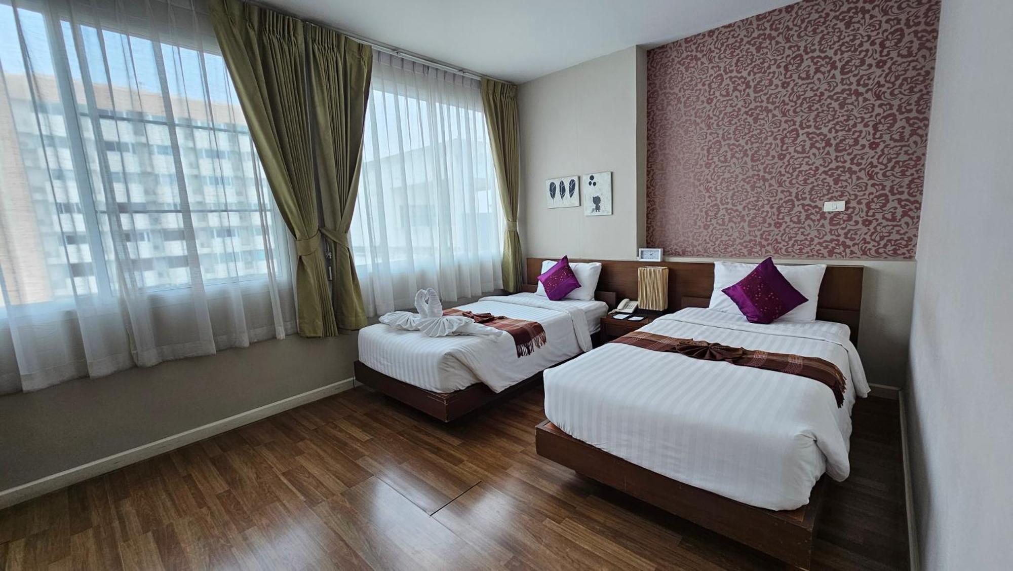 Suite met 1 Slaapkamer en 2 Aparte Bedden