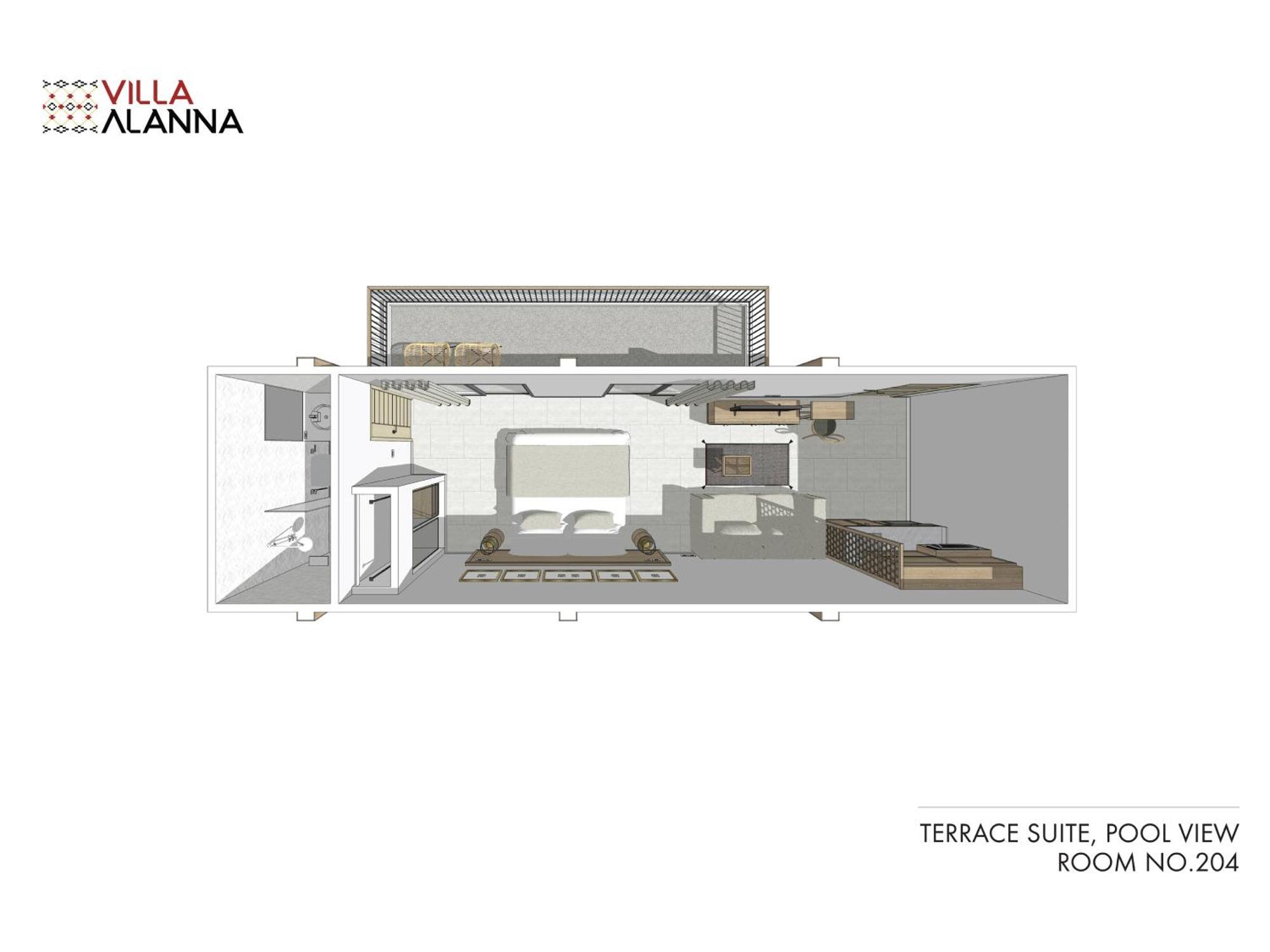 Monolocale con Terrazza