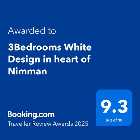 3Bedrooms White Design In Heart Of Nimman-3